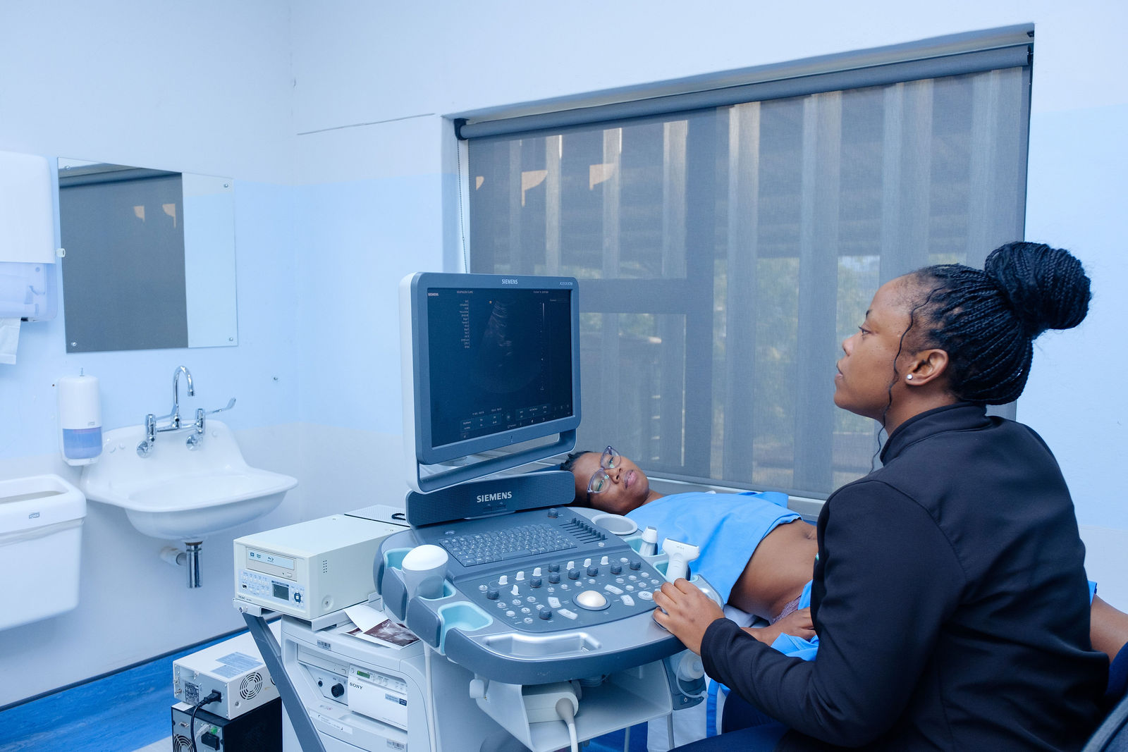 Ultrasound in use